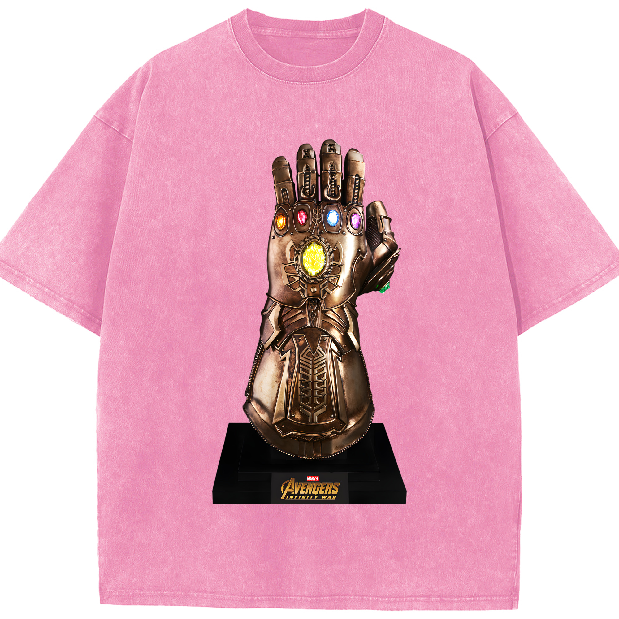 （画像用） アベンジャーズ The Avengers 綿100% ヴィンテージ風 半袖Tシャツ（フロントプリント）